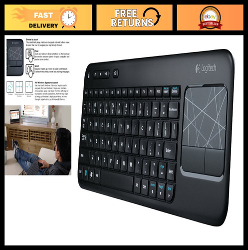 Wireless touch keyboard with - wireless,