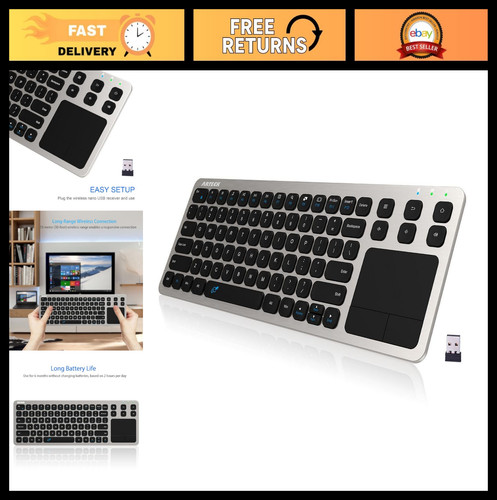 Wireless touch keyboard - wireless, with