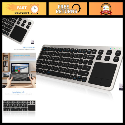 Wireless touch keyboard with - wireless,