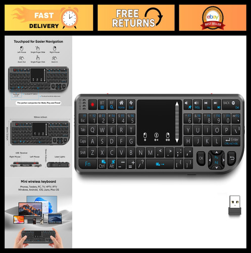 Mini wireless keyboard with - wireless,