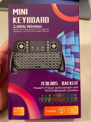Mini keyboard touchpad 4ghz - keyboard, 2.4ghz